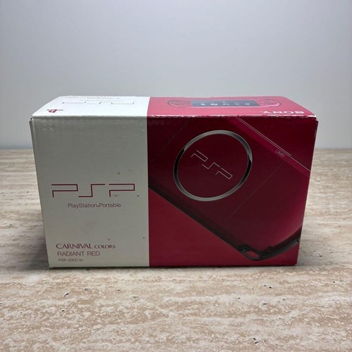 Console sony psp 3000 - psp, rosso