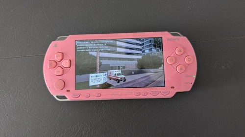 Sony psp 1000 - rosa, con