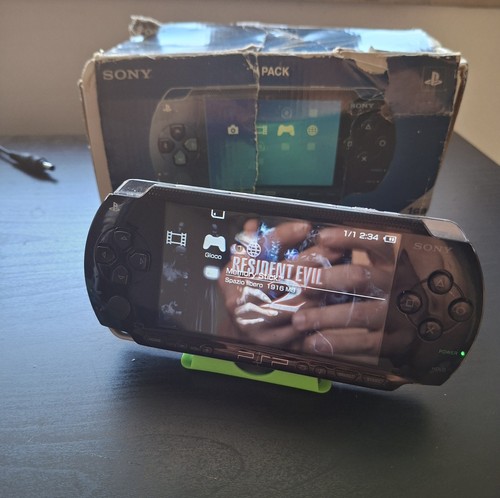 Sony psp fat 1004 console - sony, nera