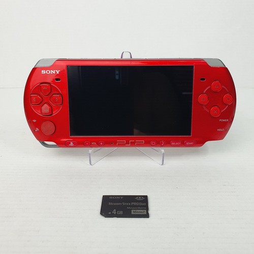 Sony psp 3004 radiant red - sony,