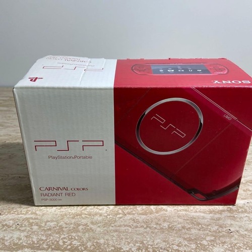 Sony psp 3000 rosso radiante - sony,