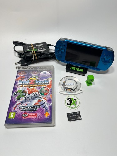 Sony psp 3004 vibrant blue - sony,