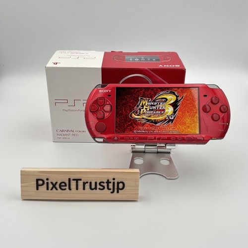 Sony psp 3000 - psp-3000, red